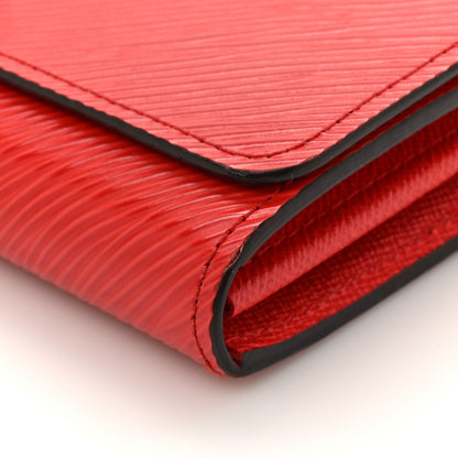 Louis Vuitton Epi Twist Wallet Coquelicot 9 of 13