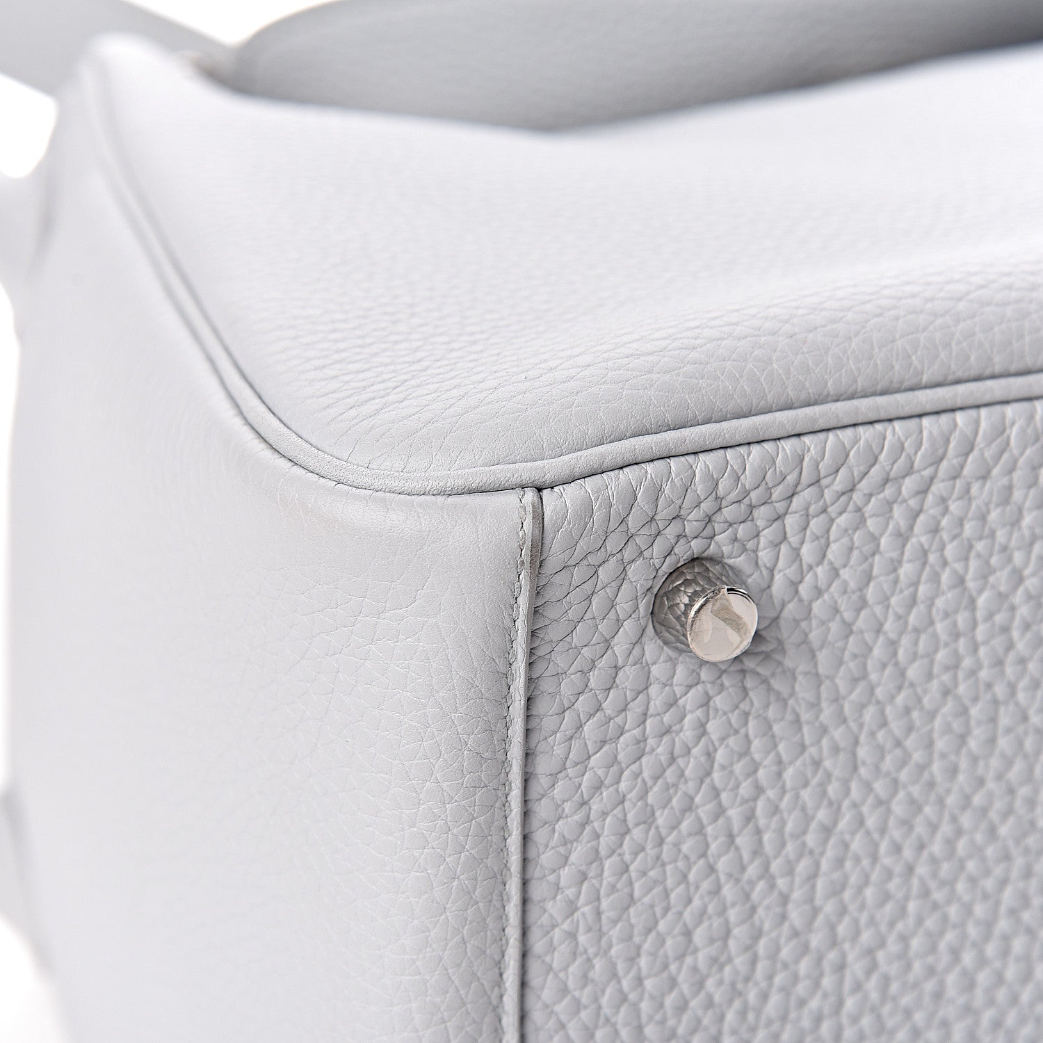 Hermes Taurillon Clemence Lindy 26 Bleu Arctic 8 of 13