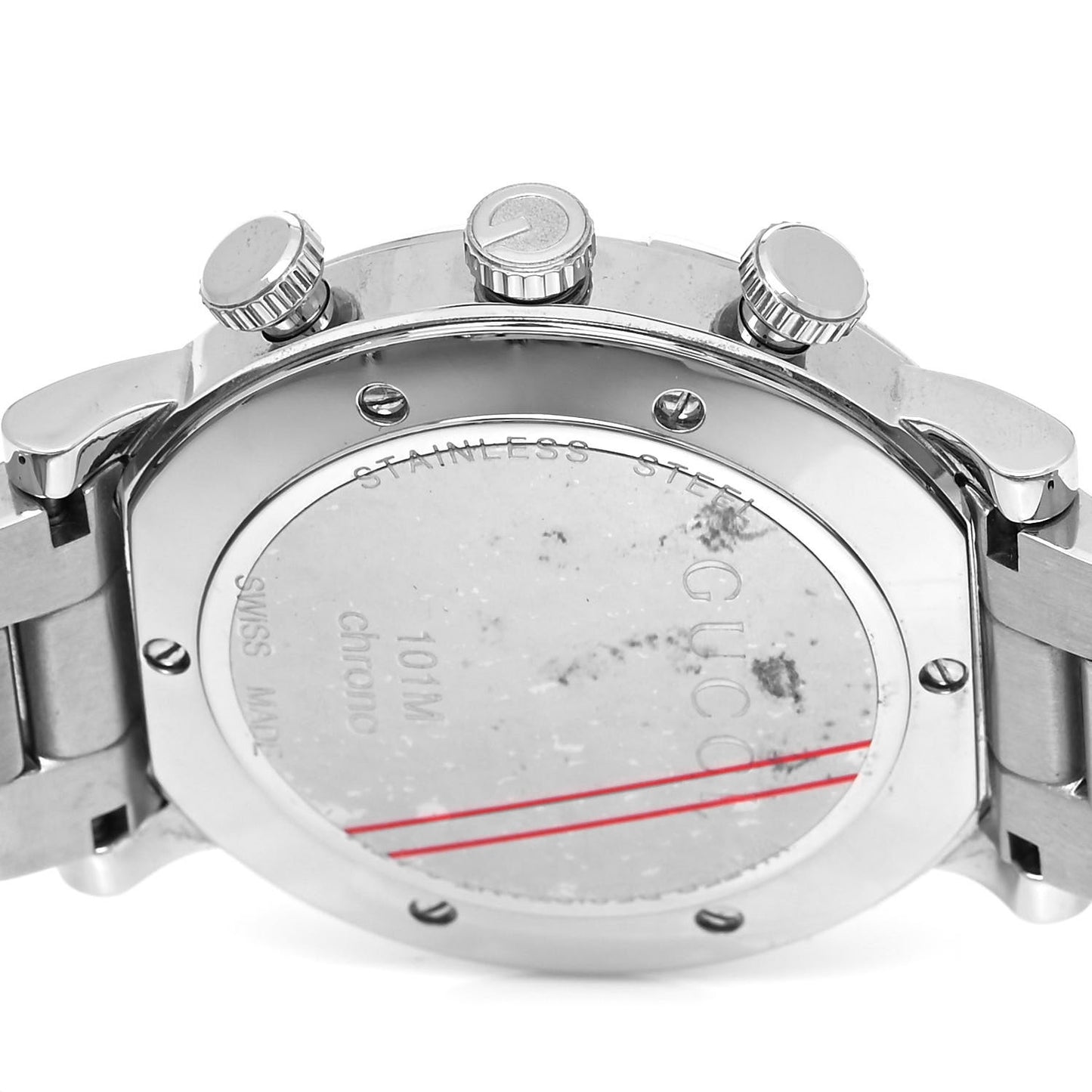 Stainless Steel 44mm G-Chrono Chronoscope Quartz Watch Black