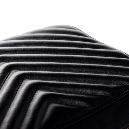 Saint Laurent Calfskin Matelasse Monogram Lou Camera Bag Black 5 of 5