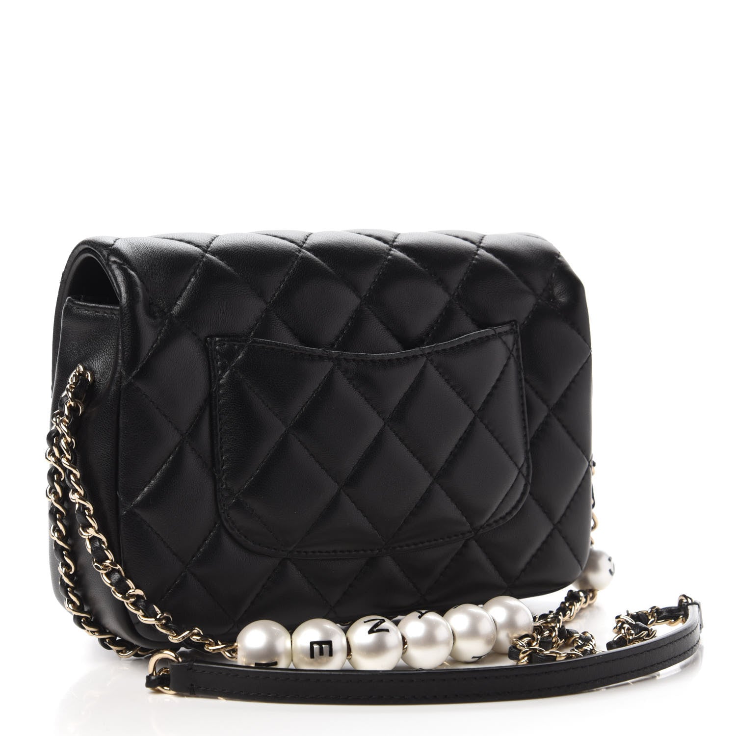 Chanel Lambskin Quilted Small My Precious Flap Black 3 of 10
