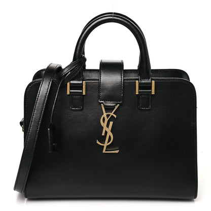 Saint Laurent Calfskin Monogram Baby Cabas Black 1 of 10