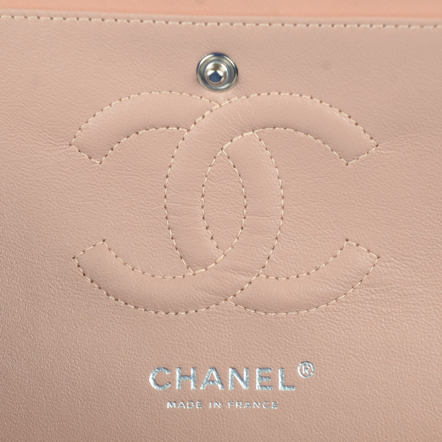 Chanel Patent Quilted Medium Double Flap Light Pink 6 of 8