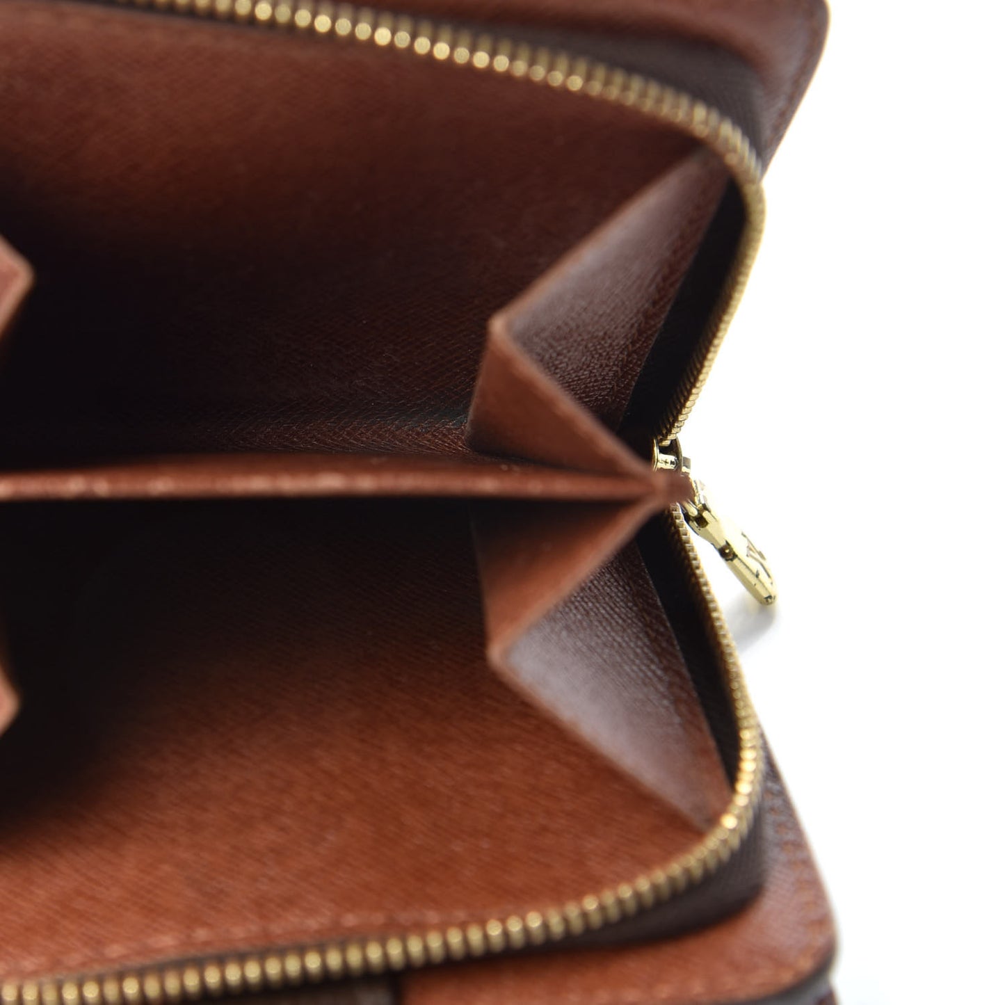 Monogram Compact Zippe Zipped Wallet