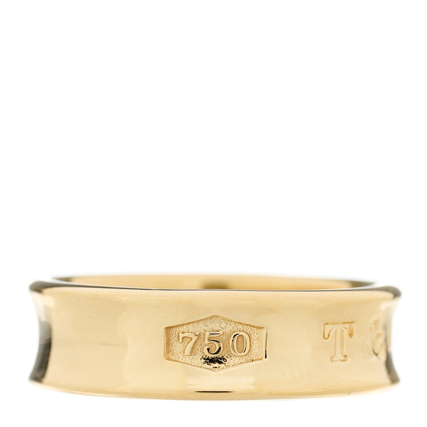 18K Yellow Gold 1837 Band Ring 53 6.25