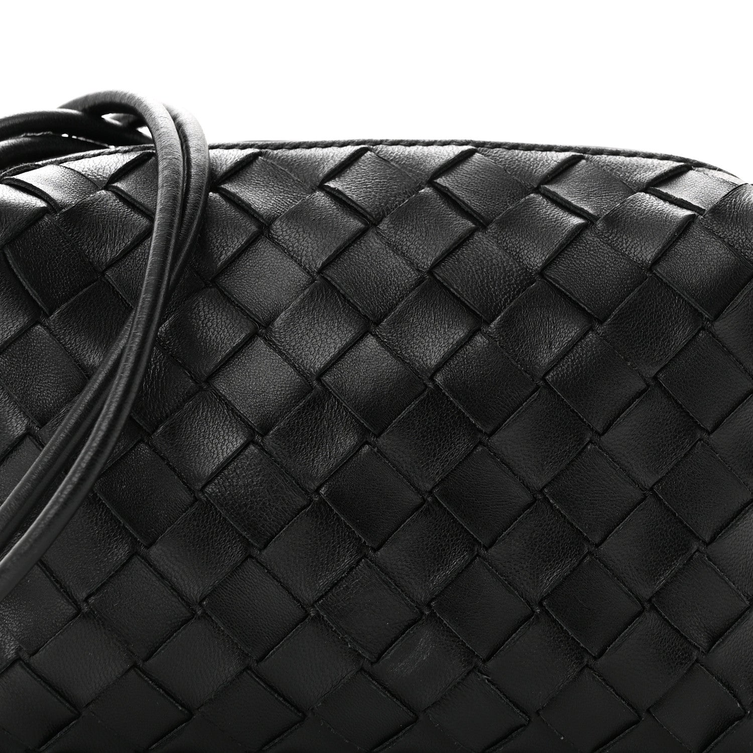 Bottega Veneta Nappa Intrecciato Mini Loop Camera Bag Black 7 of 9