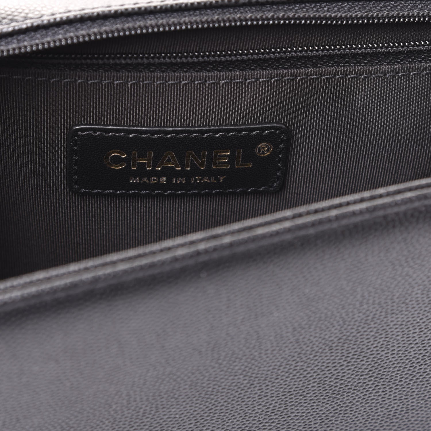 Chanel Caviar Quilted Large Boy Flap Black 7 of 10