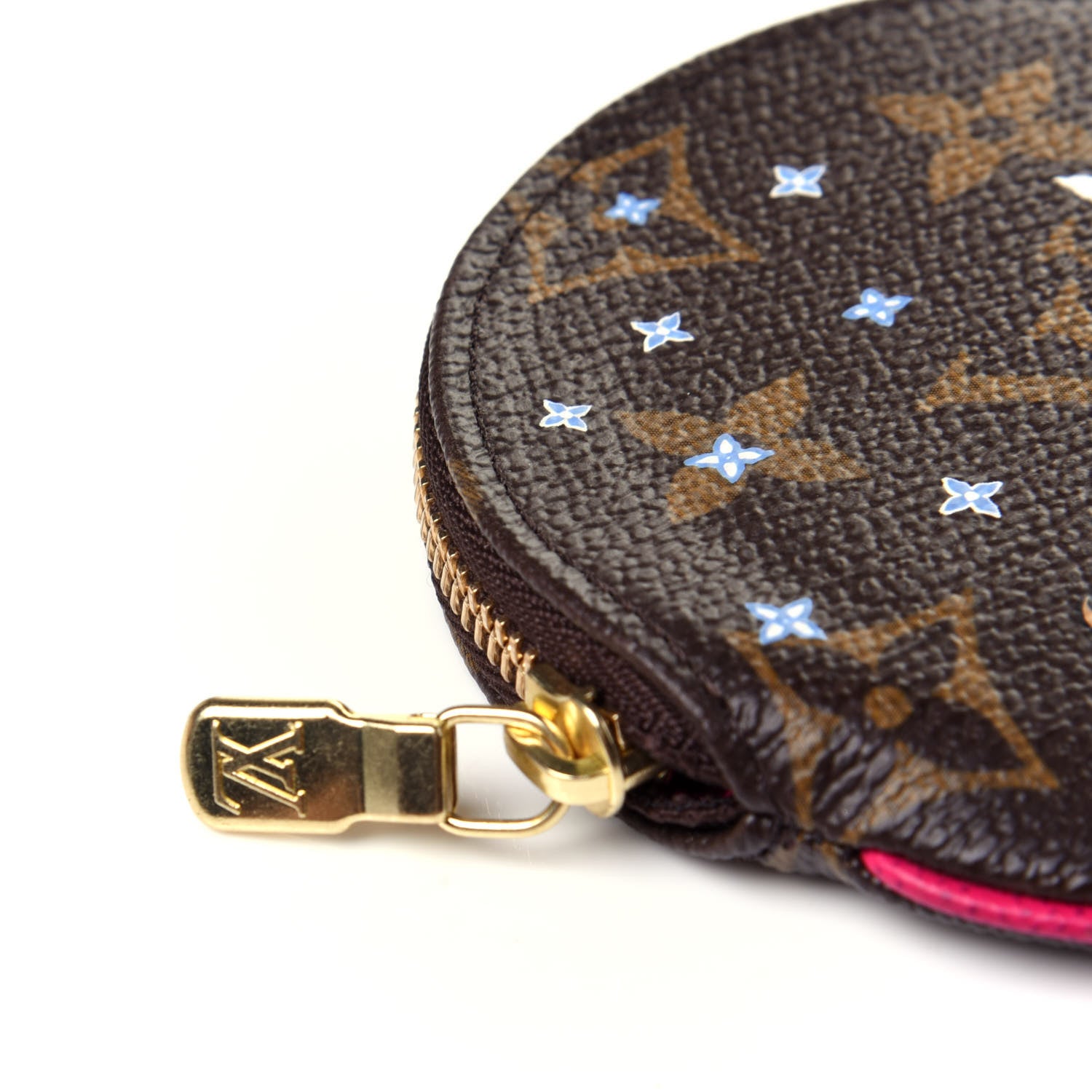 Louis Vuitton Monogram 2018 Christmas Animation Round Coin Purse 9 of 10