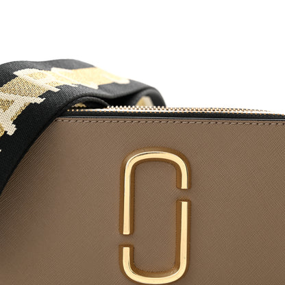 Marc Jacobs Saffiano Small Snapshot Camera Bag Sandcastle 9 of 12