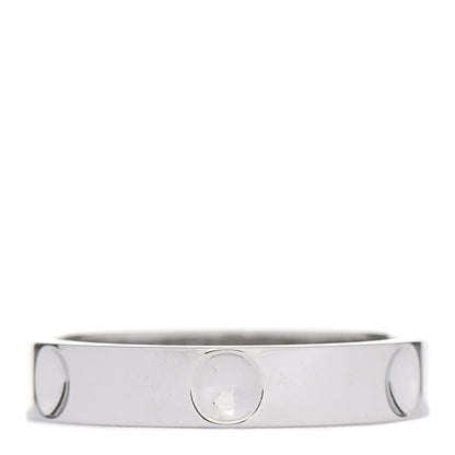 Louis Vuitton Platinum Empreinte Ring 49 4.75 3 of 5