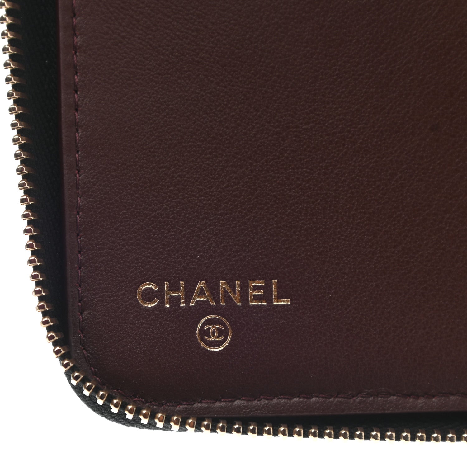 Chanel Caviar Quilted Zip Around Notebook Agenda Cover Black 6 of 9