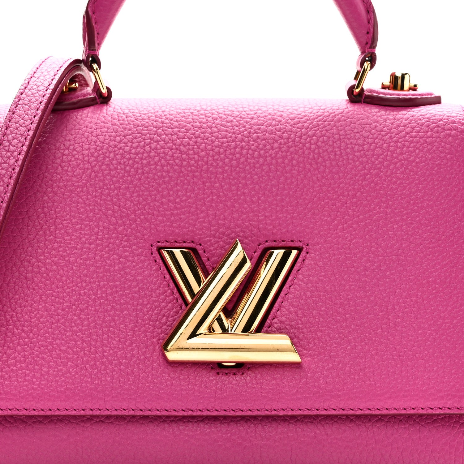 Louis Vuitton Taurillon Twist One Handle PM Orchid 7 of 9