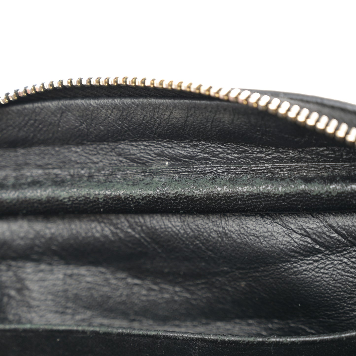Grain De Poudre Matelasse Monogram Mini Lou Camera Bag Black