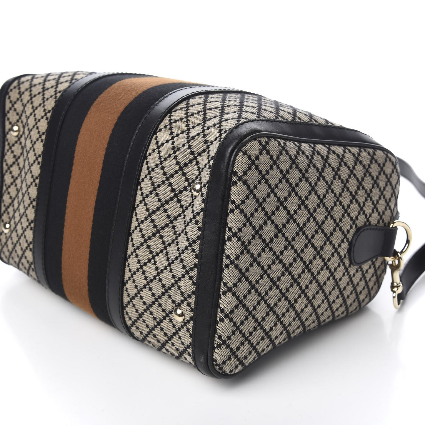 Diamante Vintage Web Medium Boston Black