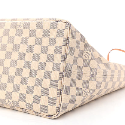 Louis Vuitton Damier Azur Neo Neverfull GM Rose Ballerine 9 of 9