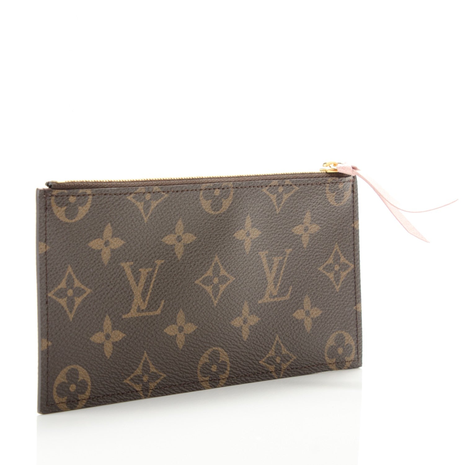 Louis Vuitton Monogram Felicie Chain Wallet Zippered Insert 3 of 6