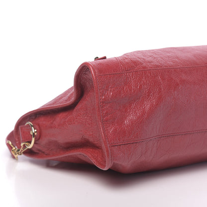 Balenciaga Agneau Classic Gold Hardware City Rouge Sapphire 8 of 10