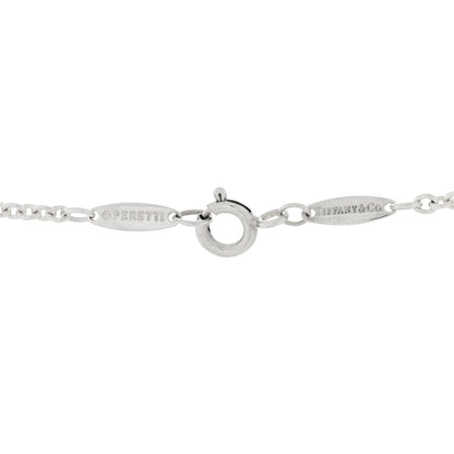 Tiffany Sterling Silver Large Elsa Peretti Open Bottle Pendant Necklace 4 of 4