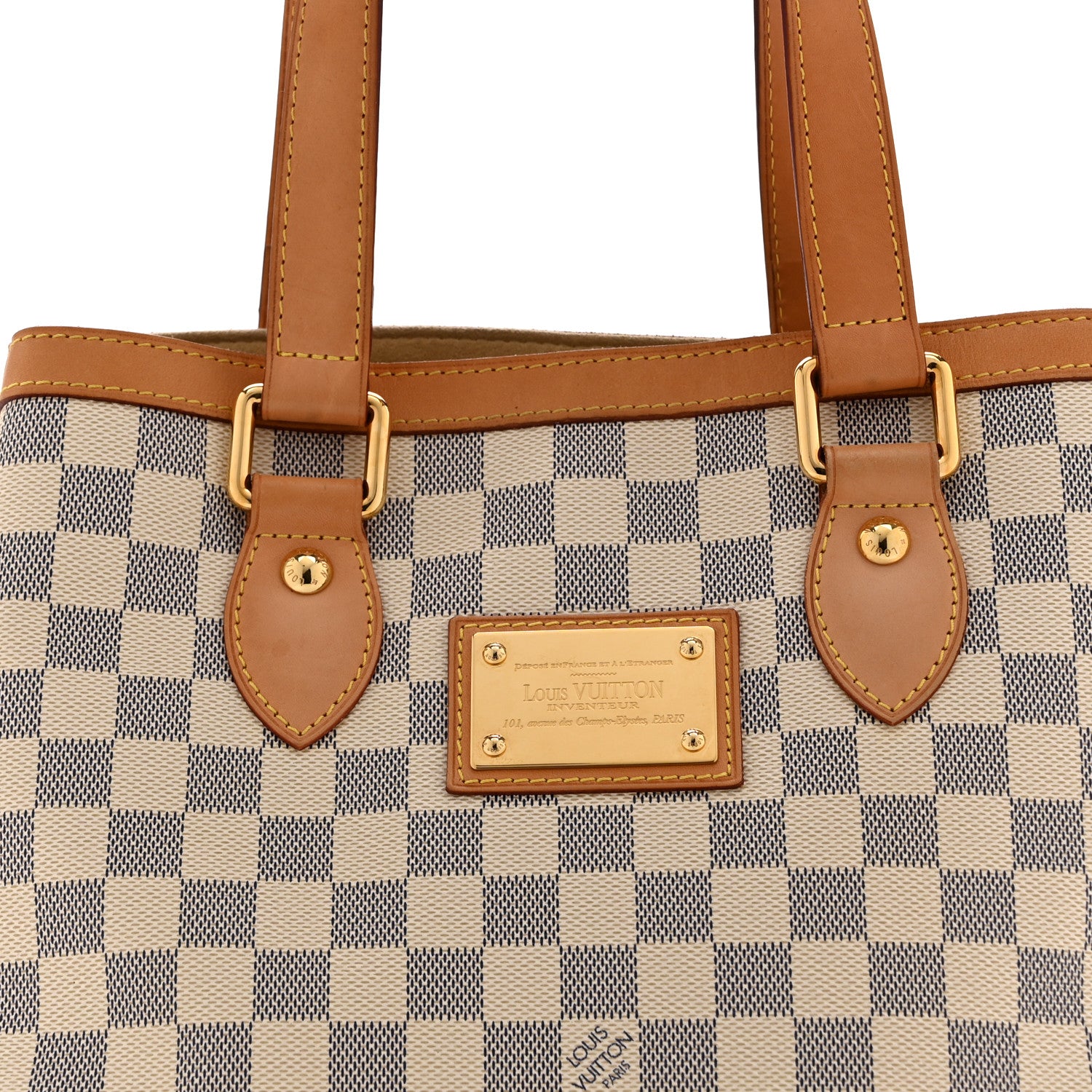 Louis Vuitton Damier Azur Hampstead PM 8 of 10