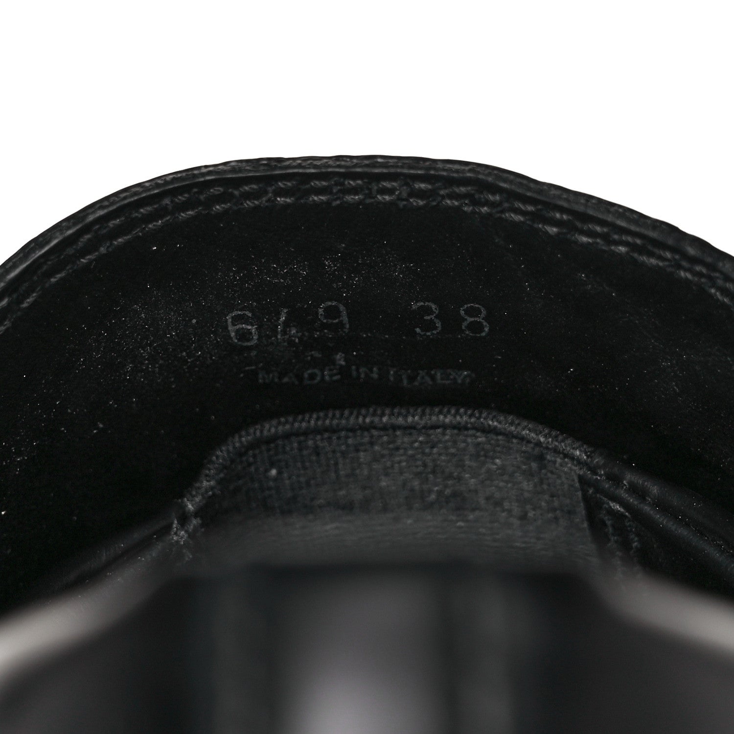 Prada Spazzolato Rois Metal Triangle Logo Monolith 55mm Loafers 38 Black 9 of 10