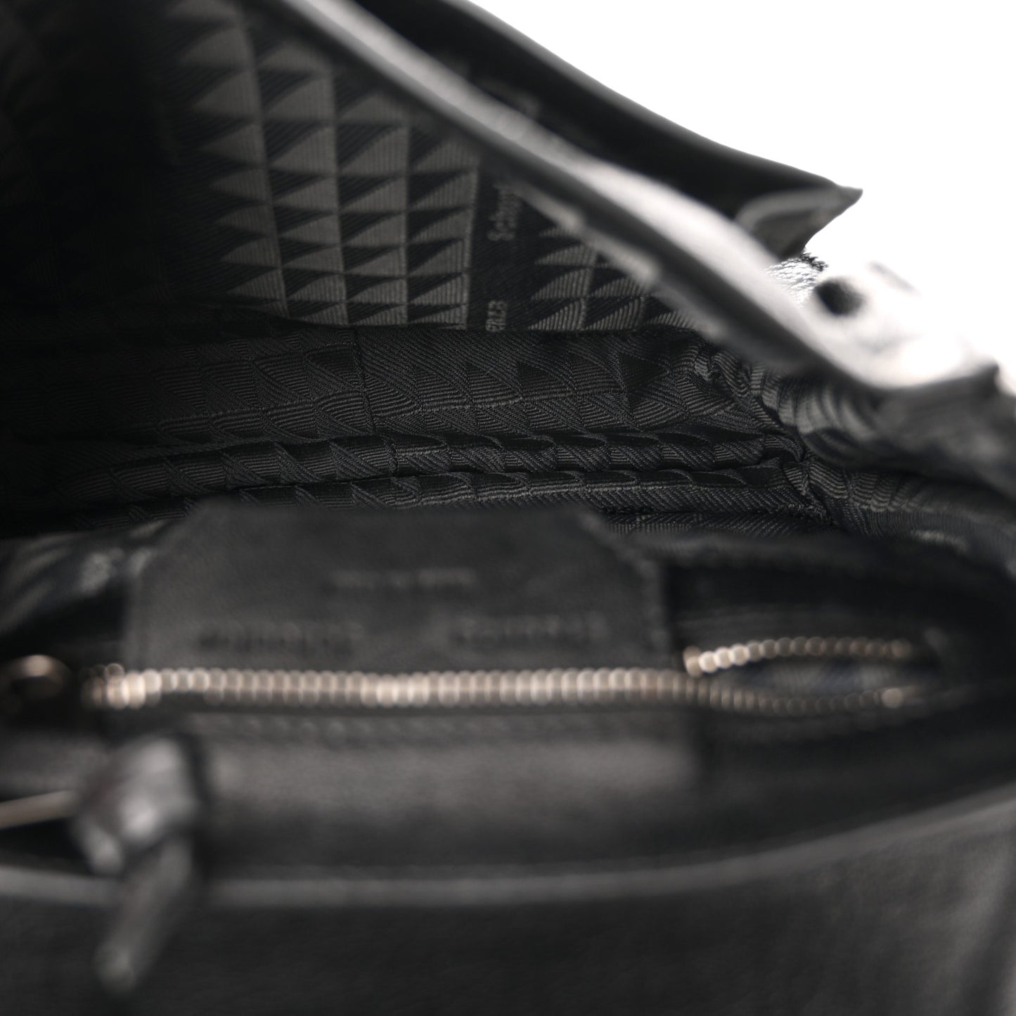 Lambskin PS1 Pouch Messenger Black