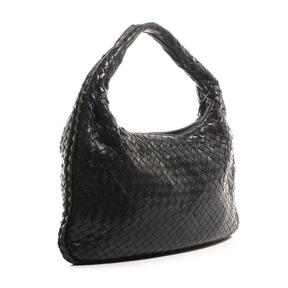 Bottega Veneta Nappa Intrecciato Medium Veneta Hobo Black 3 of 9