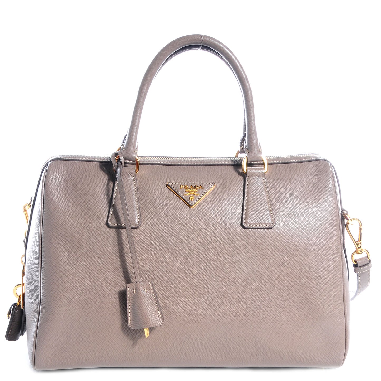 Saffiano Lux Bowler Argilla