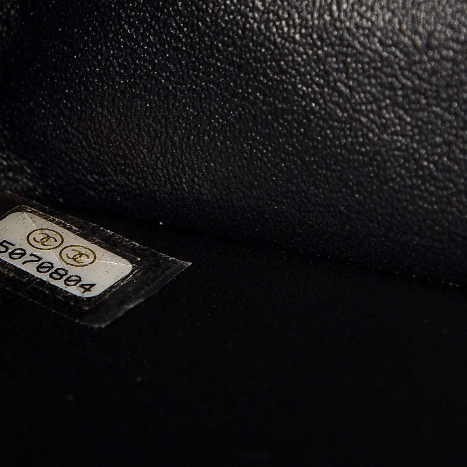 Chanel Iridescent Caviar Quilted Mini Rectangular Flap Black 7 of 7