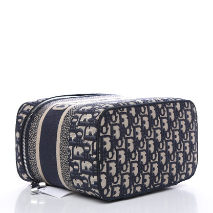 Christian Dior Oblique Diortravel Vanity Case Blue 4 of 10