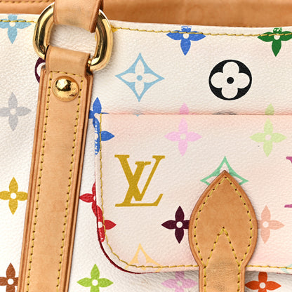 Louis Vuitton Monogram Multicolor Aurelia MM White 10 of 13