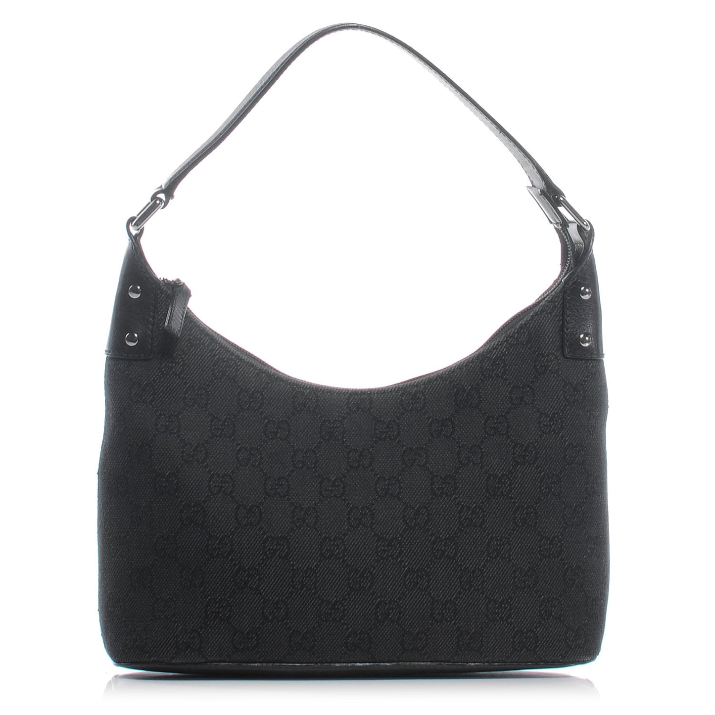 Monogram Small Hobo Black