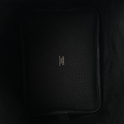 Hermes Taurillon Clemence Picotin Lock 18 PM Black 5 of 10