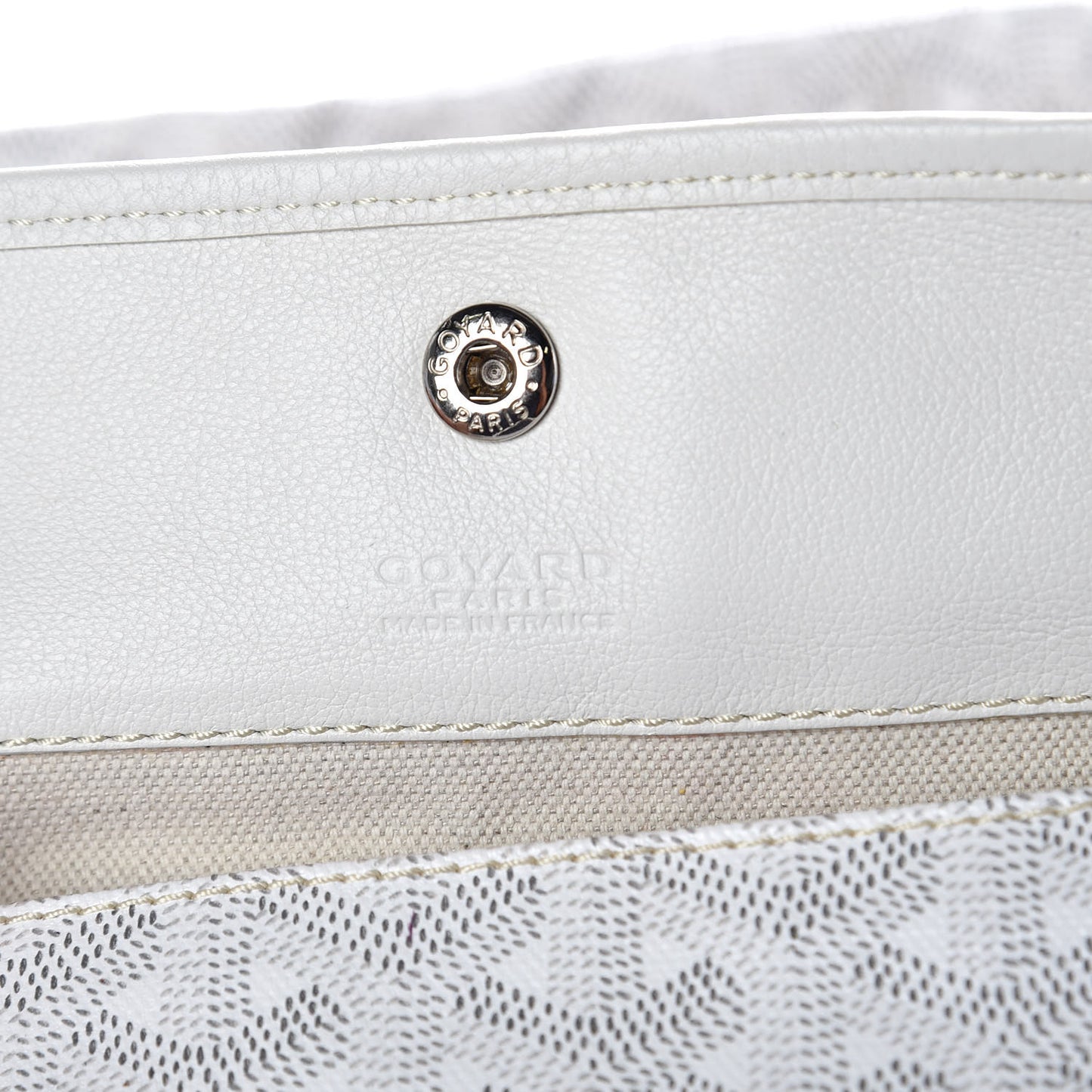 Goyardine Saint Louis GM White