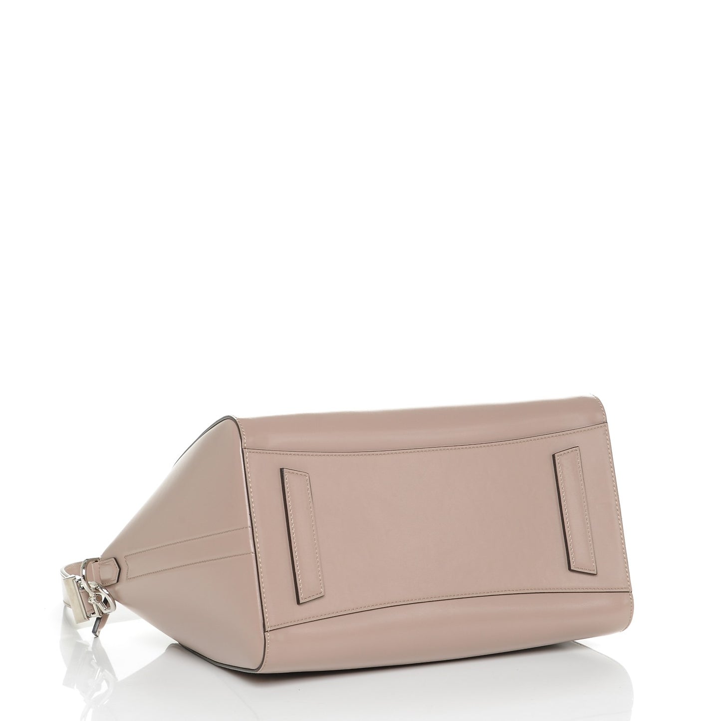 Shiny Lord Calfskin Medium Antigona Taupe
