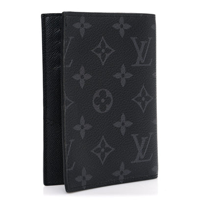 Louis Vuitton Monogram Eclipse Passport Cover 3 of 7