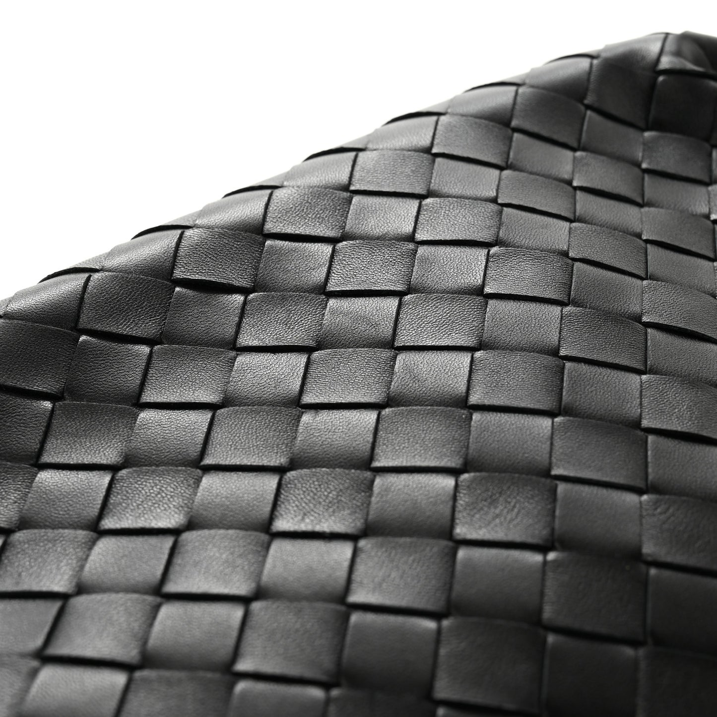 Nappa Intrecciato Clutch Black