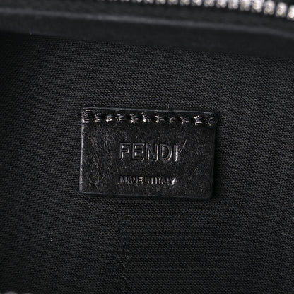Fendi Recycled Fabric Jacquard Vitello Astro Micro FF Mini Trolley Bag Asfalto Black 6 of 11