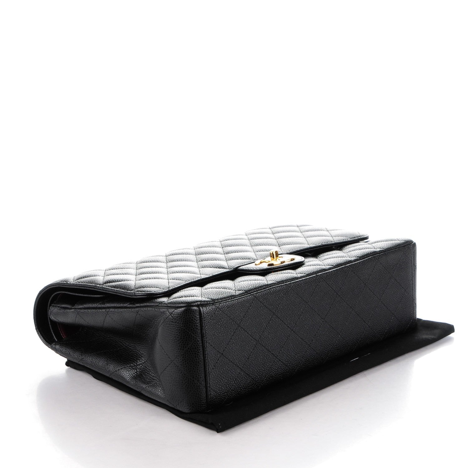 Chanel Caviar Quilted Maxi Double Flap Black 4 of 8
