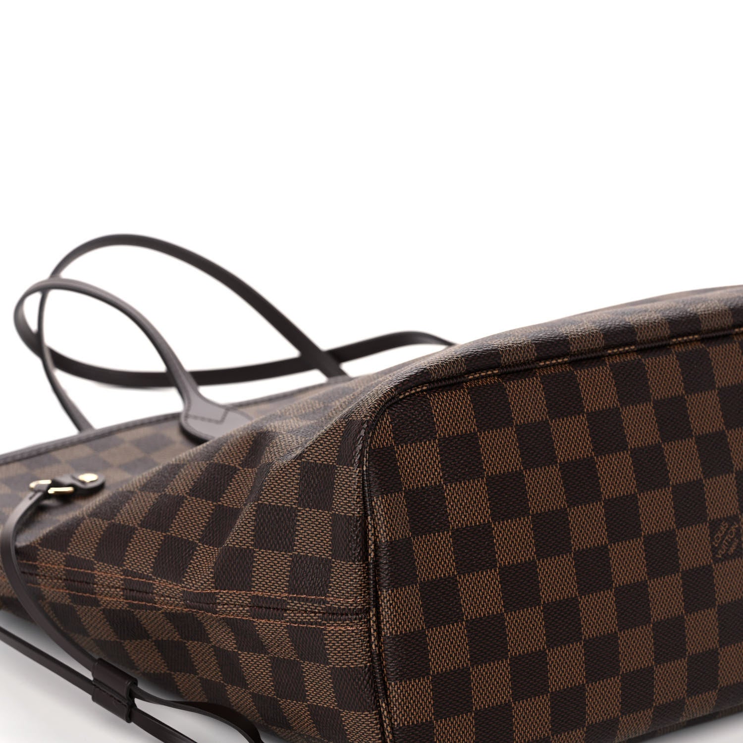 Louis Vuitton Damier Ebene Neo Neverfull MM Rose Ballerine 8 of 12