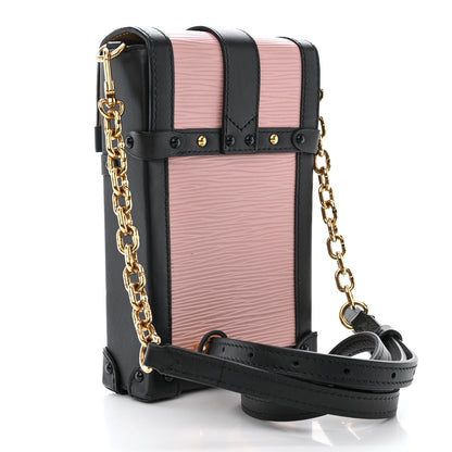 Louis Vuitton Epi Pochette Trunk Verticale Rose Ballerine 3 of 9