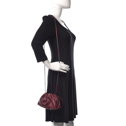 Bottega Veneta Butter Calfskin The Mini Pouch Bordeaux 2 of 9