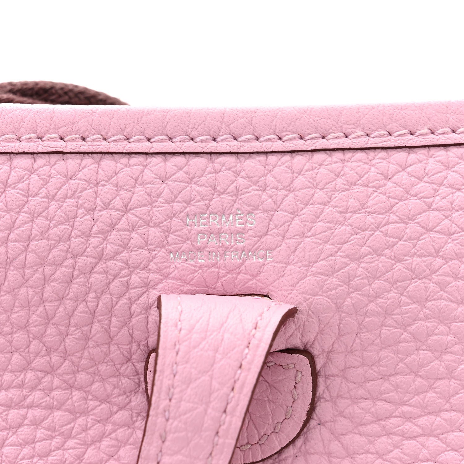 Hermes Taurillon Clemence Evelyne TPM Mauve Sylvestre 7 of 11