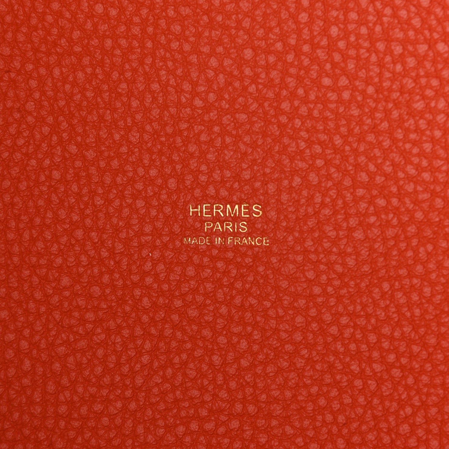 Hermes Taurillon Clemence Picotin Lock 22 MM Orange 6 of 10