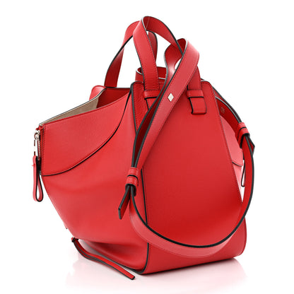Loewe Calfskin Small Hammock Shoulder Bag Scarlet Red 3 of 11