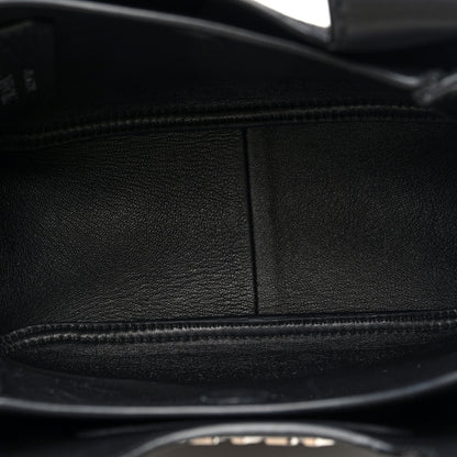 Prada Vitello Daino Soft Mini Dynamique Tote Black 5 of 9