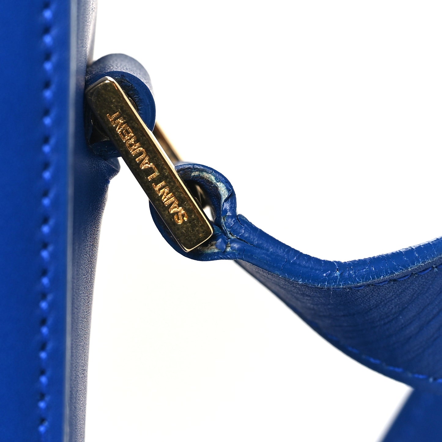 Smooth Calfskin Medium Classic Monogram Universite Bag Royal Blue