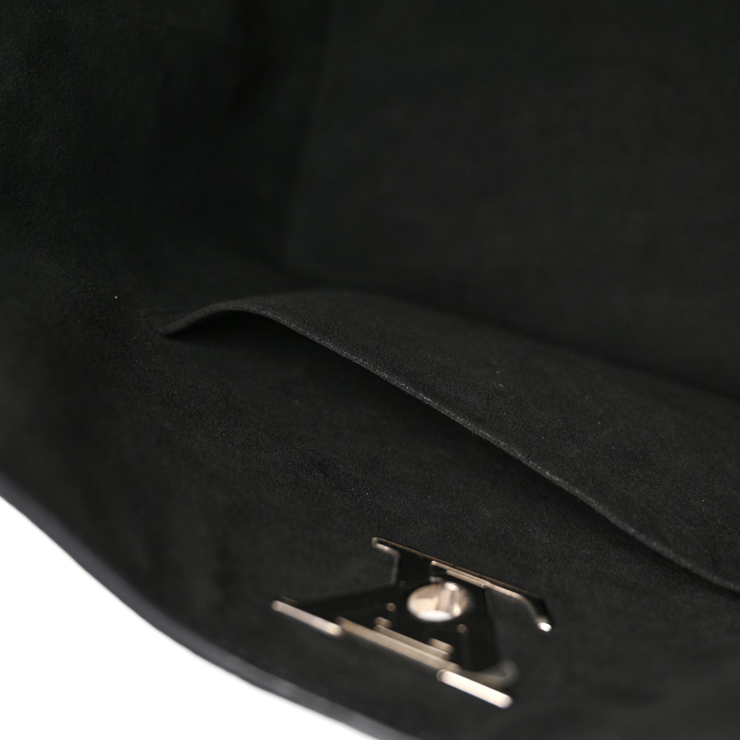 Louis Vuitton Calfskin Lockme Hobo Black 10 of 15