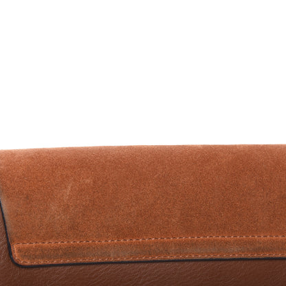 Chloe Suede Calfskin Small Faye Shoulder Bag Tobacco 9 of 14