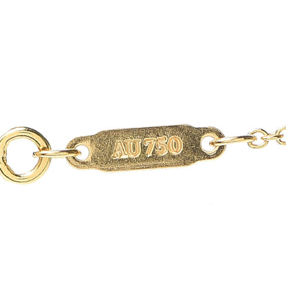 Tiffany 18K Yellow Gold Large T Smile Pendant Necklace 5 of 5