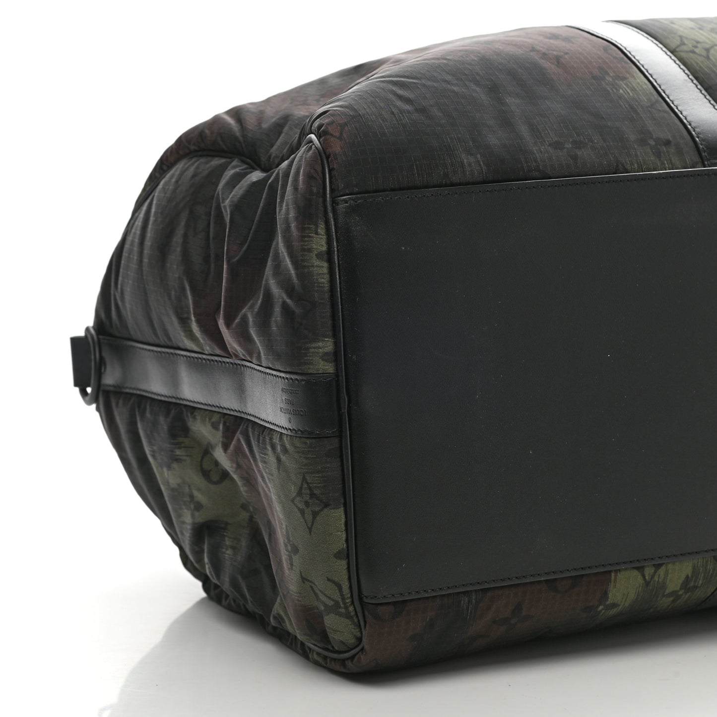 Nylon Monogram Camouflage Keepall Bandouliere 50 Kaki